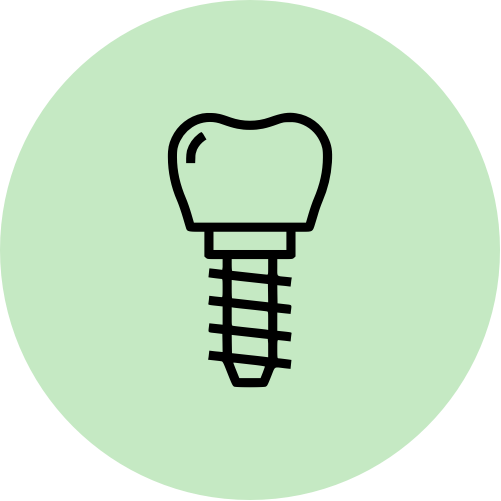 Dental waste recycling icon